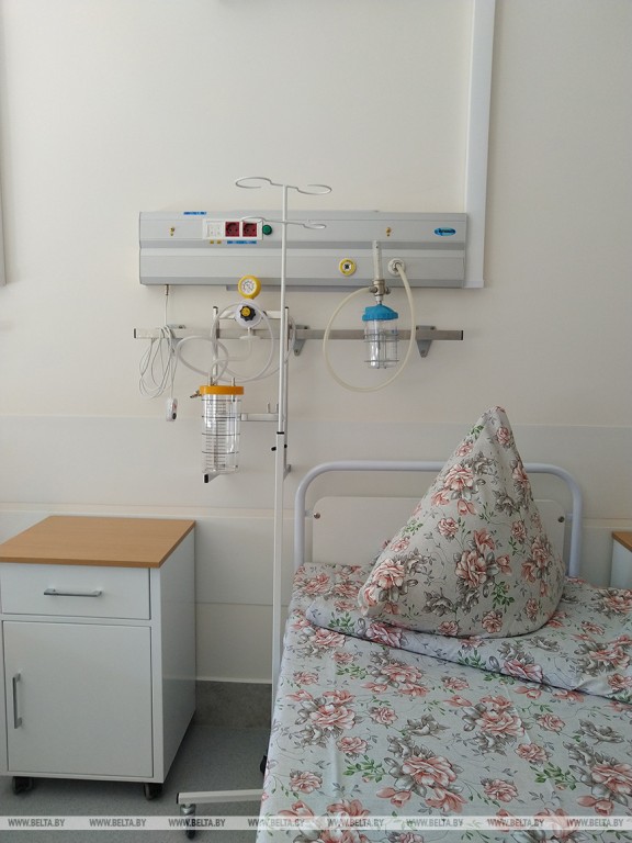 Обновленное торакальное отделение открыли в Брестской областной больнице
