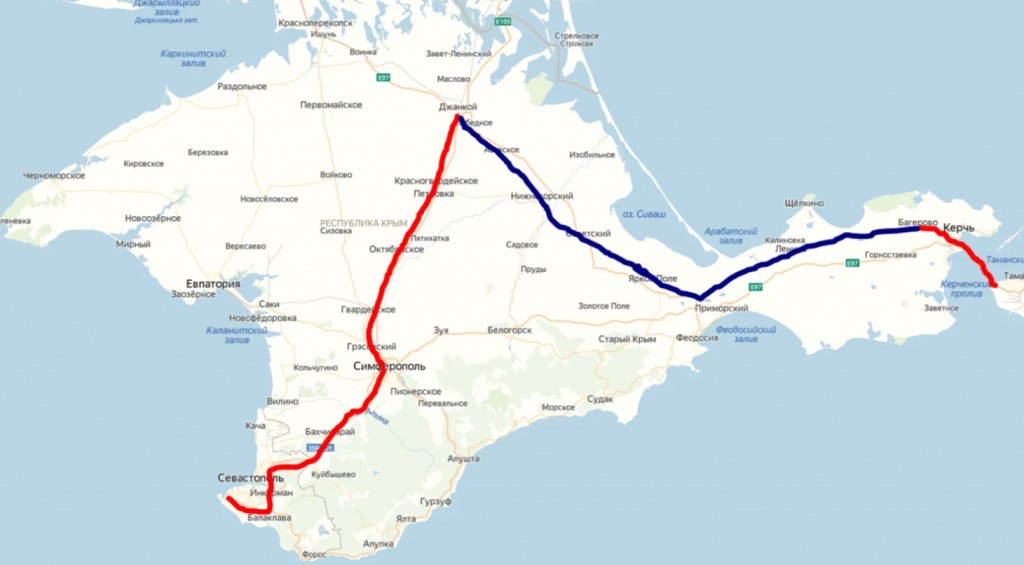 Огибая Украину. Как в Крым сегодня поедут российские поезда