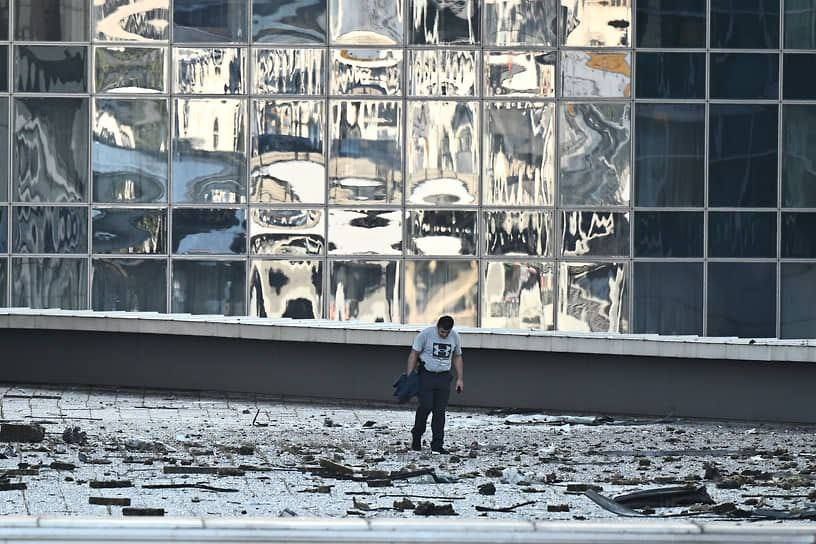 Беспилотники опять атаковали высотки «Москва-Сити»
