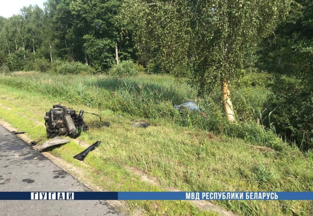 18-летний пассажир Ford погиб в аварии в Ганцевичском районе