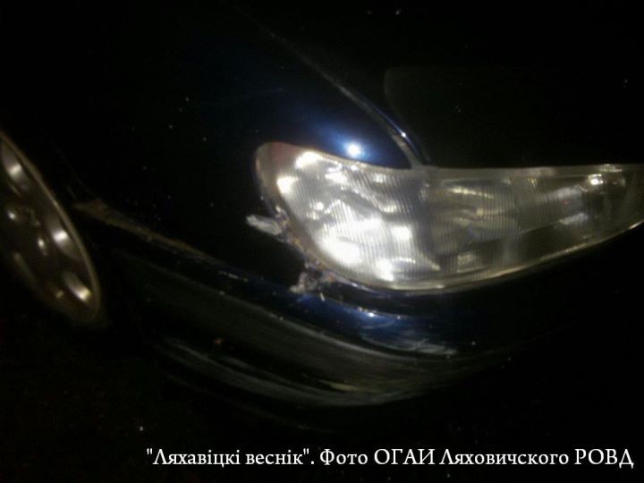 Пьяный водитель устроил три аварии за один вечер в Ляховичах