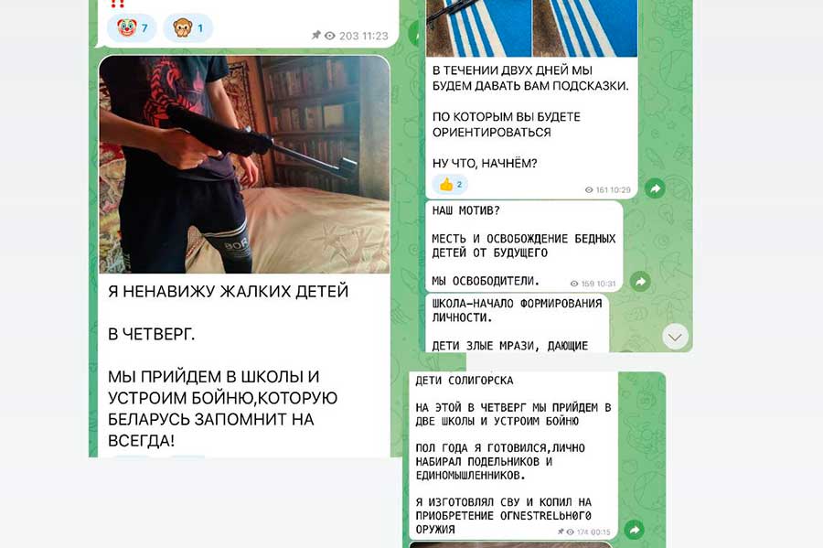 В Телеграме обещали устроить бойню в школах Солигорска, милиция предприняла меры
