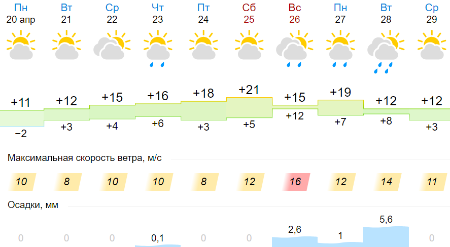 Тепло придет в Брест на этой неделе