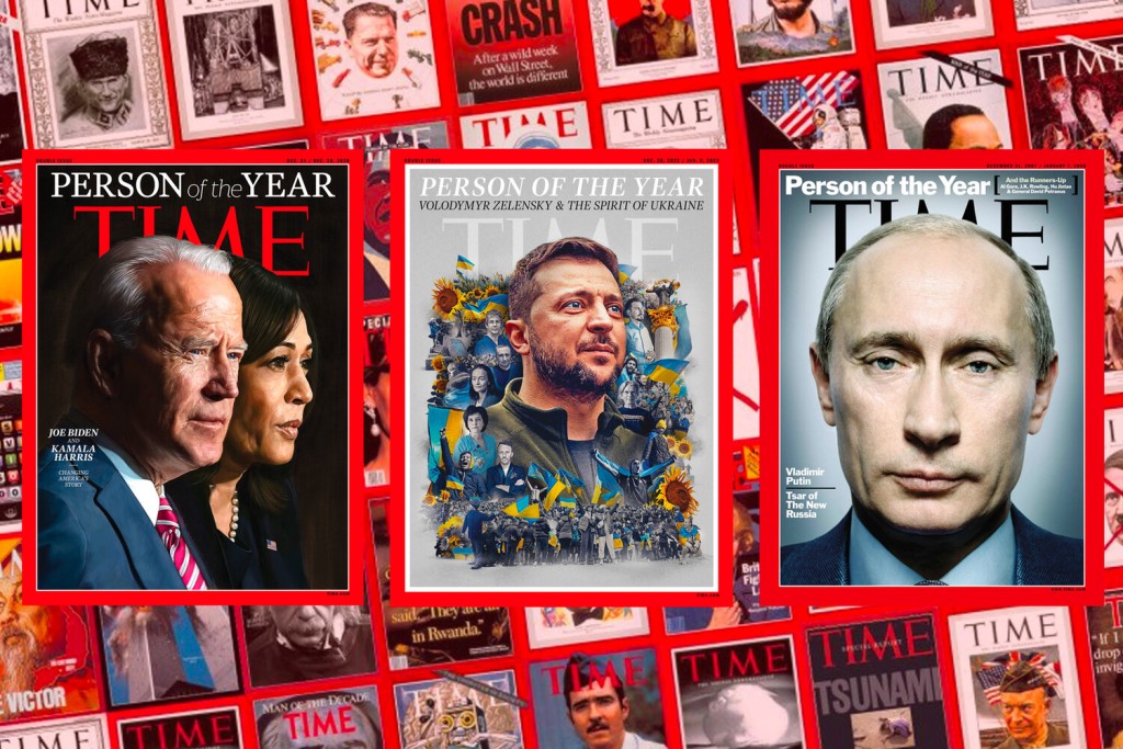 Журнал TIME номинировал Путина на звание человека года