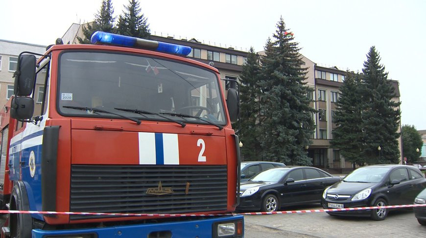 В Могилеве «заминировали» областной суд и политехнический колледж (видео)