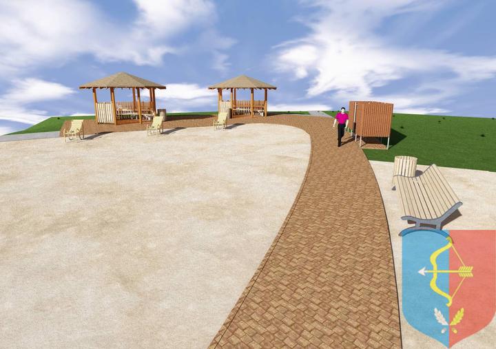 В Пинском районе разработали проект первого инклюзивного пляжа на Брестчине