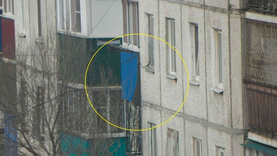 Вертолет случайно выстрелил в жилую многоэтажку в Чите