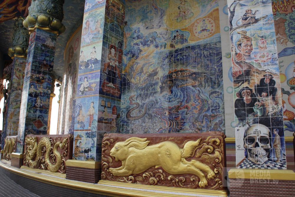 Жемчужина тайской архитектуры – храм в форме слона Ват Бан Рай