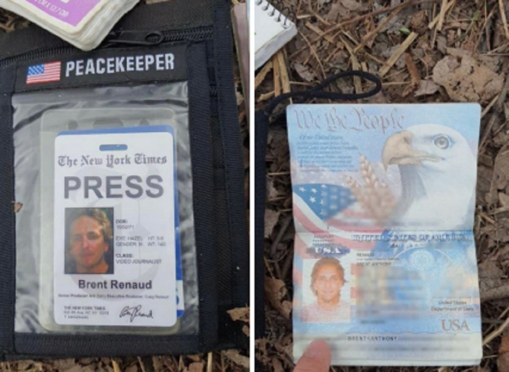 Журналист The New York Times Брент Рено погиб в Украине