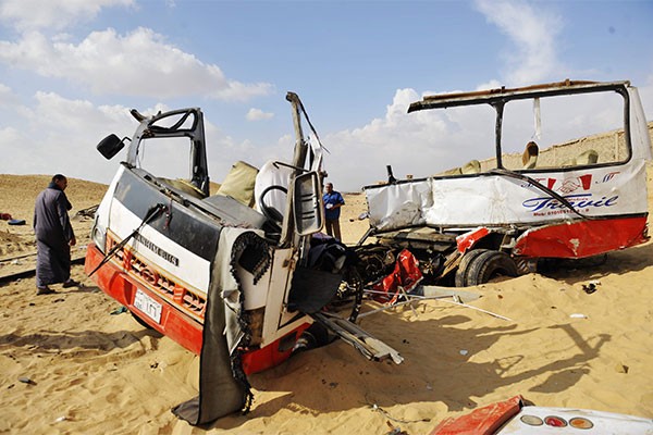 Крупная авария в Египте унесла жизни 22 человек