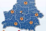 На MediaBrest.by появился новый раздел с интерактивной картой неблагоприятных явлений в Беларуси