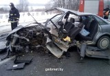 В Брестской области произошла серьезная авария с лобовым столкновением автомобилей