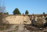 В Каменецком районе погрузчик черпал песок с памятника археологии