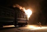 22 января поезд Брест-Пинск задержался из-за пожара в кабине