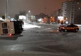 В Бресте на Орловской столкнулись маршрутка и такси. 5 пострадавших