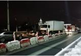 Проезд по Кобринскому мосту снова оказался заблокирован из-за ДТП