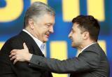 Зеленский и Порошенко приняли участие в голосовании (видео)