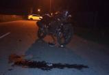 16-летний бесправник на мотоцикле сбил человека