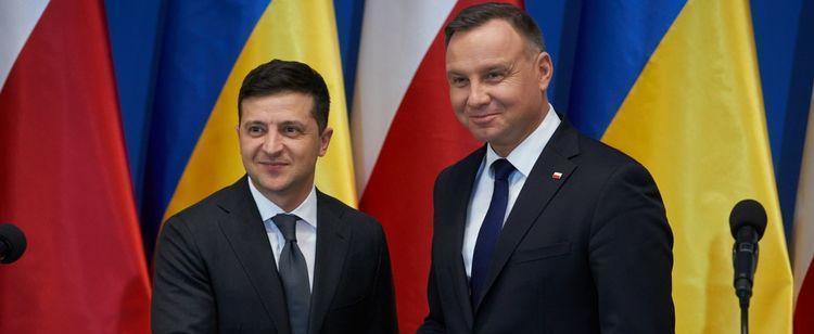 Владимир Зеленский и Анджей Дуда. Фото Офиса президента Украины