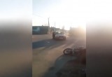 Школьники на мотоцикле врезались в легковушку в Ивацевичском районе (видео)