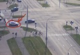 12-летнюю велосипедистку сбили в Бресте (видео)