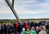 Открытие моста через Сож в Славгородском районе