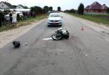 16-летний мотоциклист устроил аварию в Столинском районе