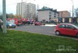 Жесткое ДТП в Бресте: легковушка перевернулась и загорелась