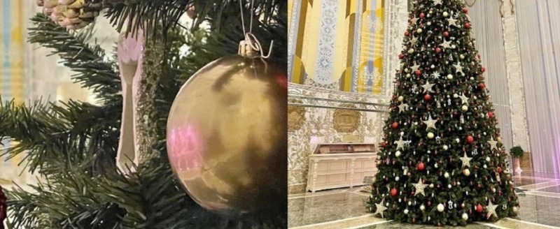 Новогодняя елка во Дворце независимости
