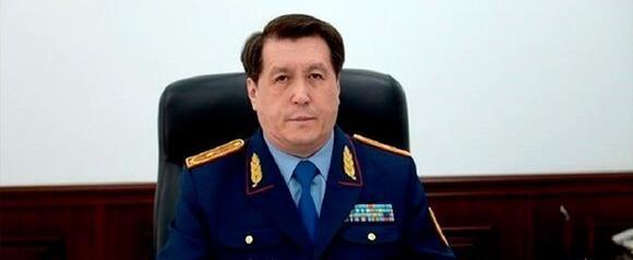 Найден мертвым начальник полиции Жамбылской области Казахстана
