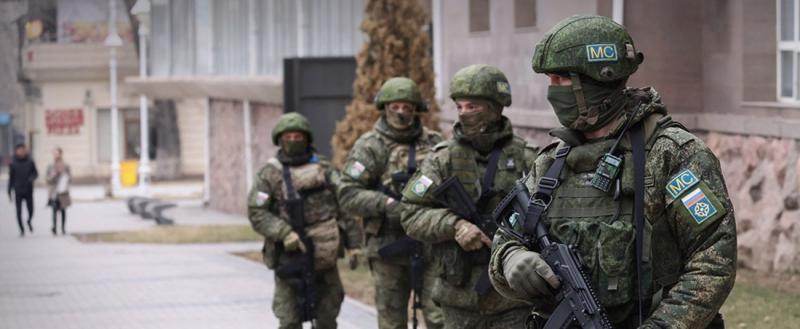 Миротворцы ОДКБ готовятся к передаче охраны объектов Казахстану