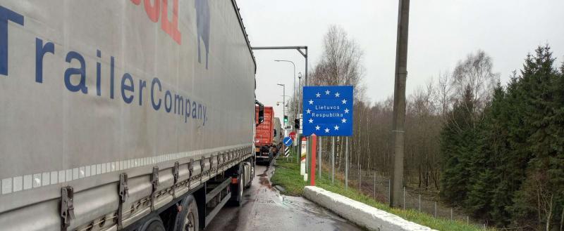 Белоруссия вводит запрет на въезд зарегистрированного в ЕС транспорта