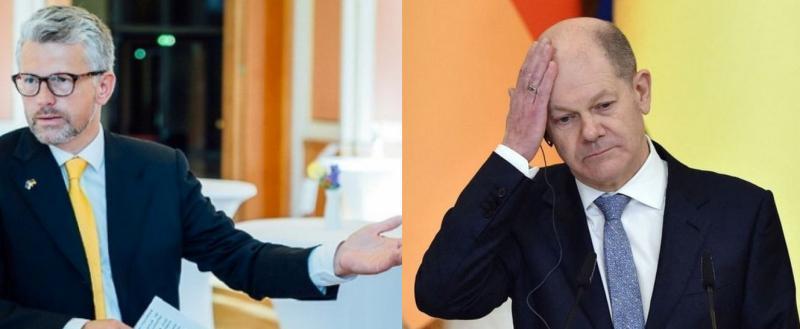 Посол Украины обвинил канцлера ФРГ Шольца в отсутствии мужества и лидерства