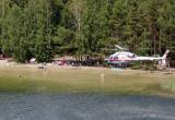 МЧС Беларуси на вертолетах ведет мониторинг мест купания граждан 