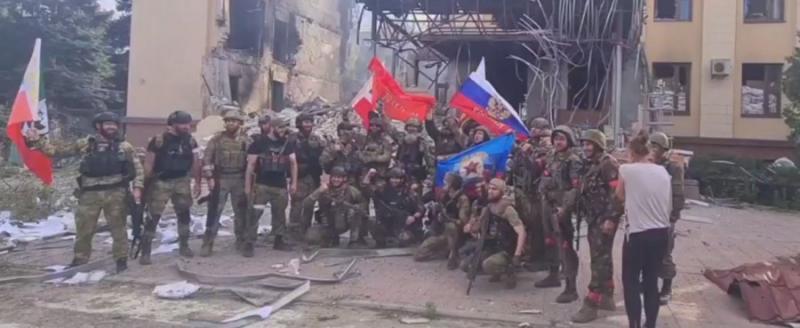Кадыров заявил о взятии центра Лисичанска и начале зачистки города