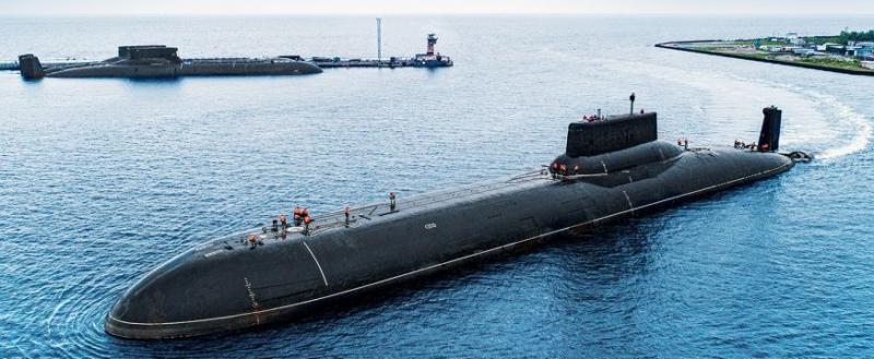 Крупнейшую в мире субмарину «Дмитрий Донской» сняли с вооружения России