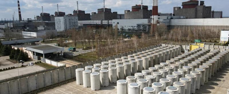 Власти Запорожской области обвинили ВС Украины в попытке разбомбить хранилище с ядерными отходами на ЗАЭС