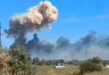 На севере Крыма взрывы от детонации боеприпасов на временном складе