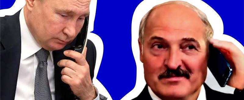 Путин поздравил Лукашенко с днем рождения по телефону