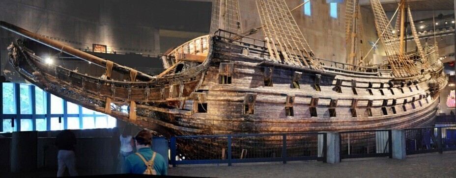 Невезучий флагман шведского флота стал единственным сохранившимся с 17 века кораблем