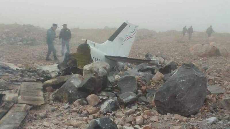 В Армении потерпел крушение самолет