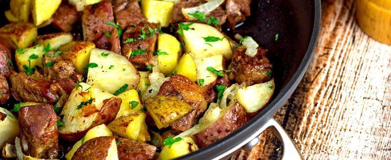 Белорусы в среднем съедают почти 100 кг мяса и 160 кг картошки в год