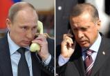 Путин обсудил урегулирование конфликта в Украине с главой Турции Эрдоганом