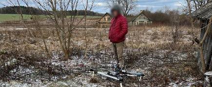 Мужчин с самодельным дроном задержали на белорусско-литовской границе