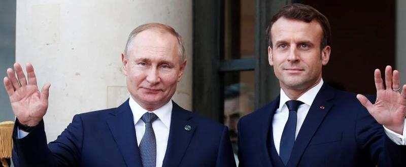 Президент Франции Макрон назвал парадокс Владимира Путина