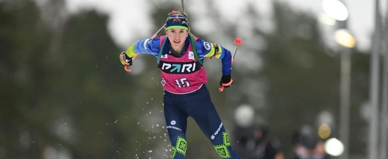 Алимбекова-Смольская завоевала серебряную медаль в спринте в Раубичах
