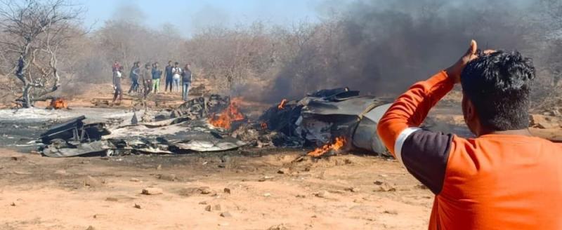 В Индии разбились два истребителя ВВС