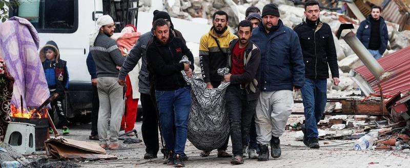  Почти 6 тысяч человек погибло при землетрясении в Турции