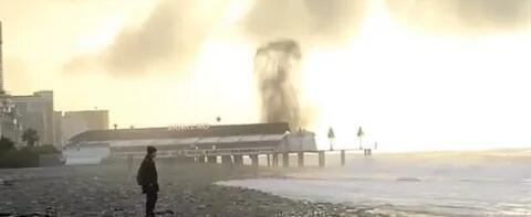 Морская мина взорвалась на грузинском пляже в Батуми