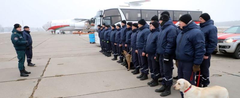 Белорусские спасатели завершили миссию в Турции и вернулись в Беларусь